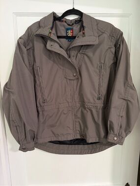 Sunice Houndstooth Blouson Windbreaker Jacket Golf Vintage 1990’s Women’s Medium